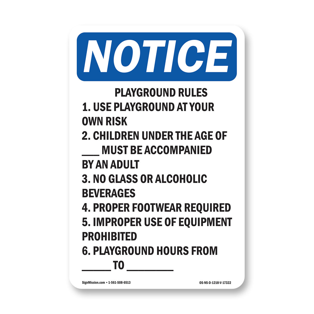 Playground Rules 1. Use Playground At Your