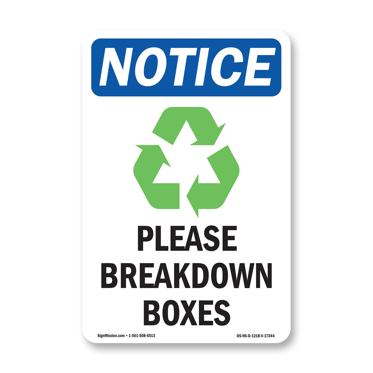 Please Breakdown Boxes