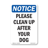 Please Clean Up After Your Dog