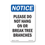 Please Do Not Hang On Or Break