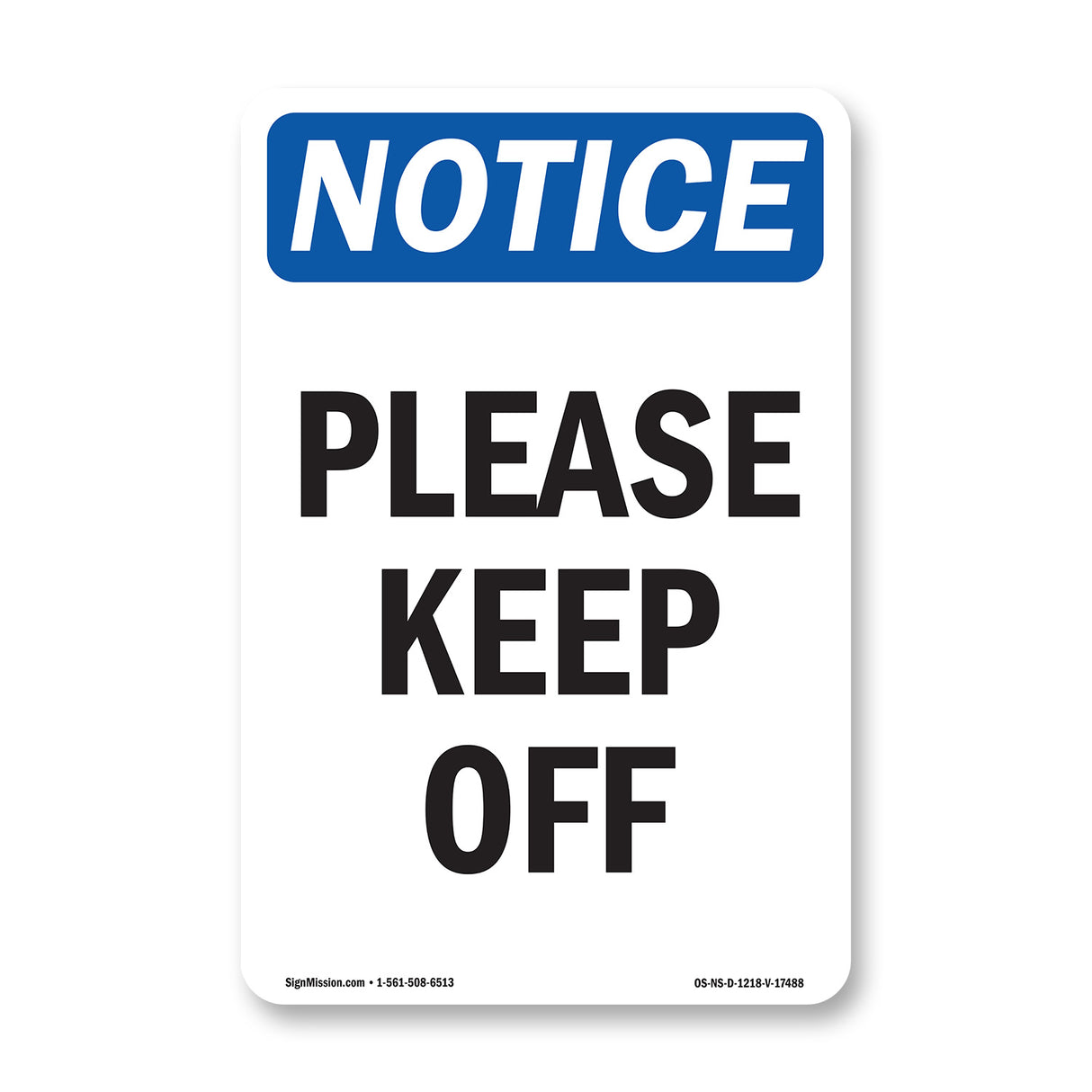 Please Keep Off