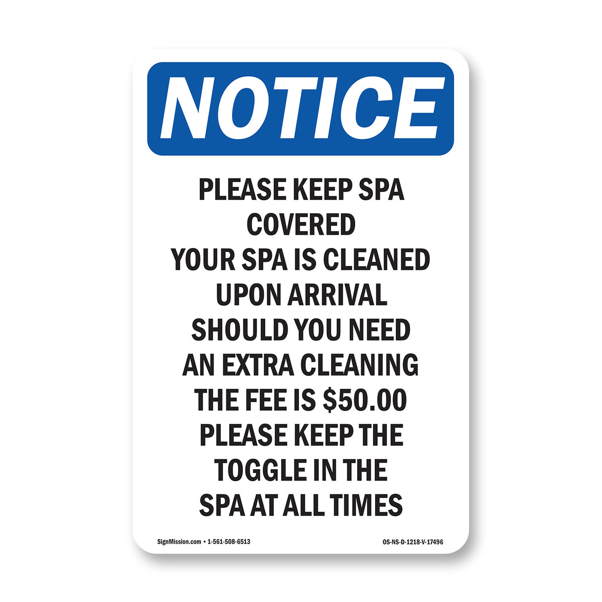 Please Keep Spa Covered Your Spa Is Cleaned