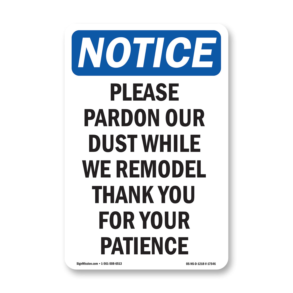 Please Pardon Our Dust While We Remodel