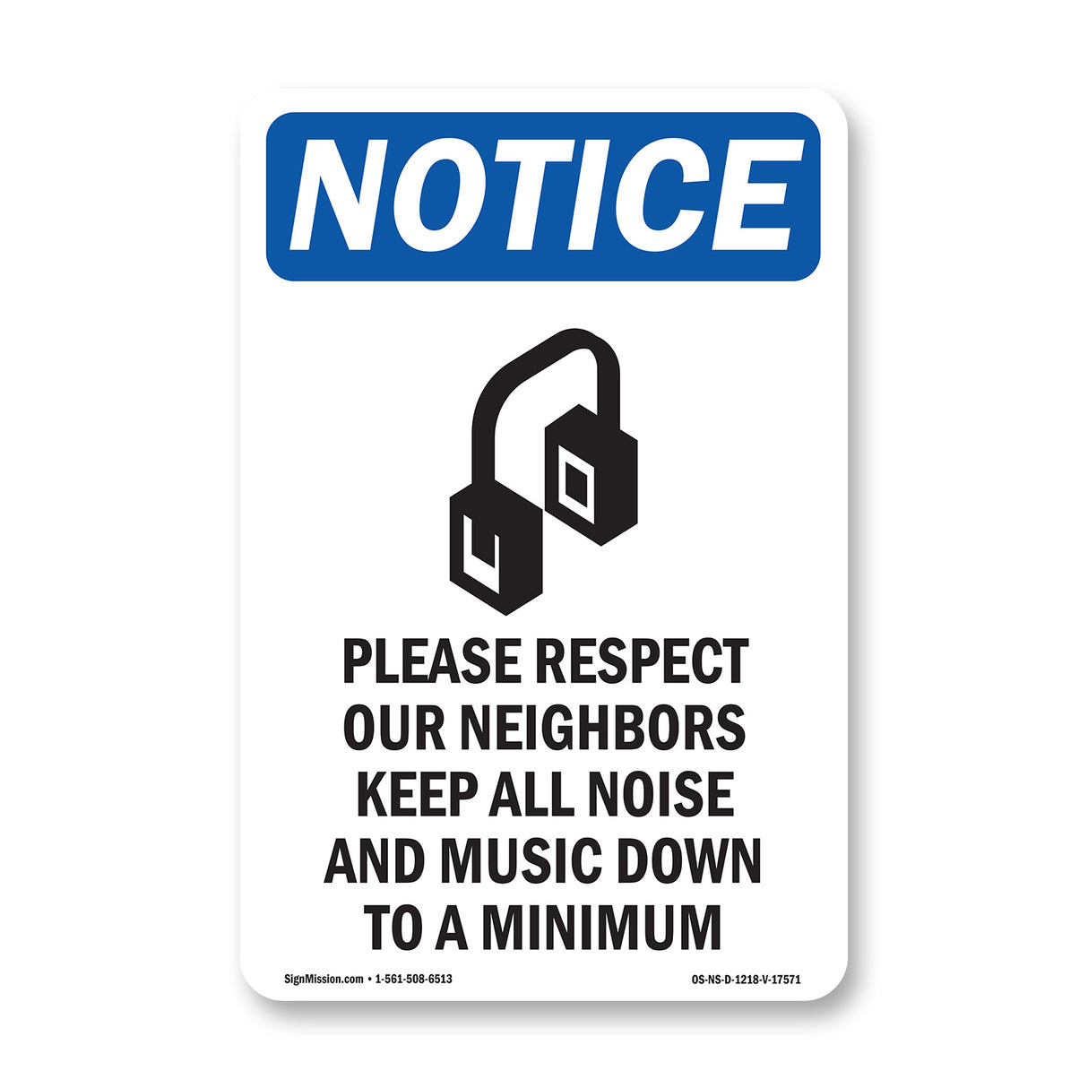 Please Respect Our Neighbors