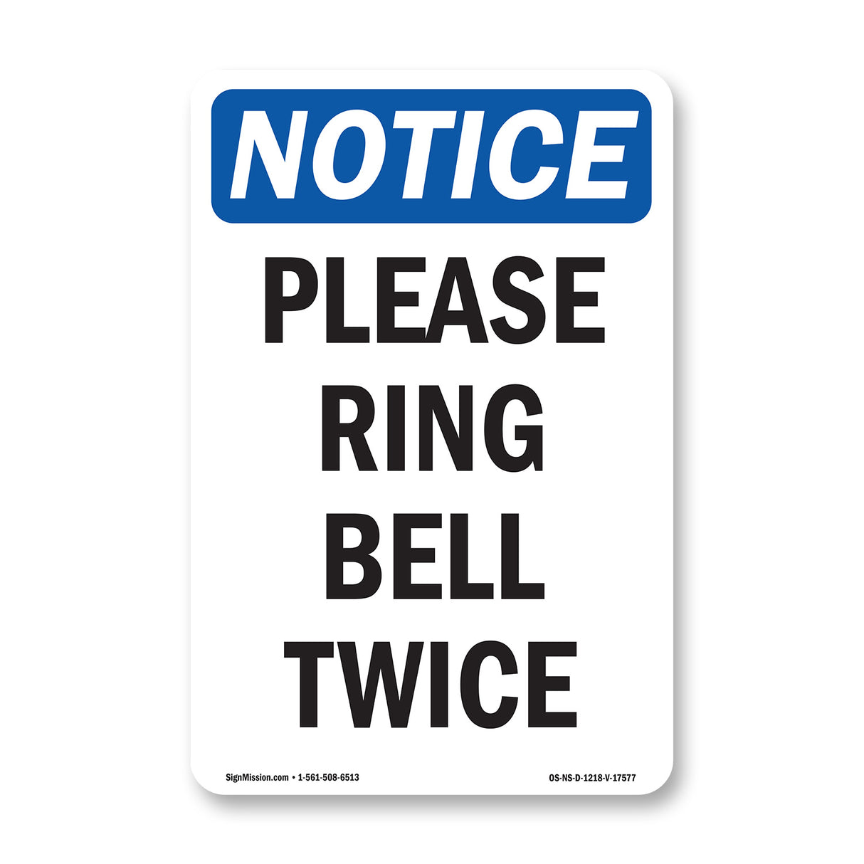 Please Ring Bell Twice