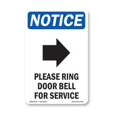 Please Ring Door Bell For Service