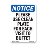 Please Use Clean Plate For Each