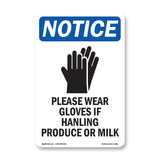 Please Wear Gloves If Handling