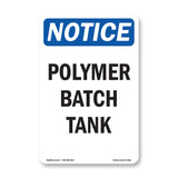 Polymer Batch Tank