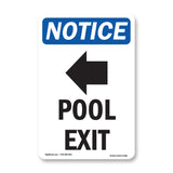 Pool Exit [Left Arrow]