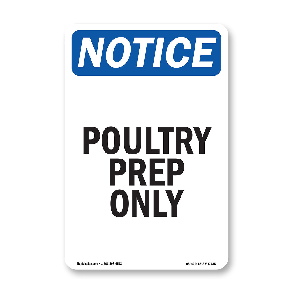 Poultry Prep Only