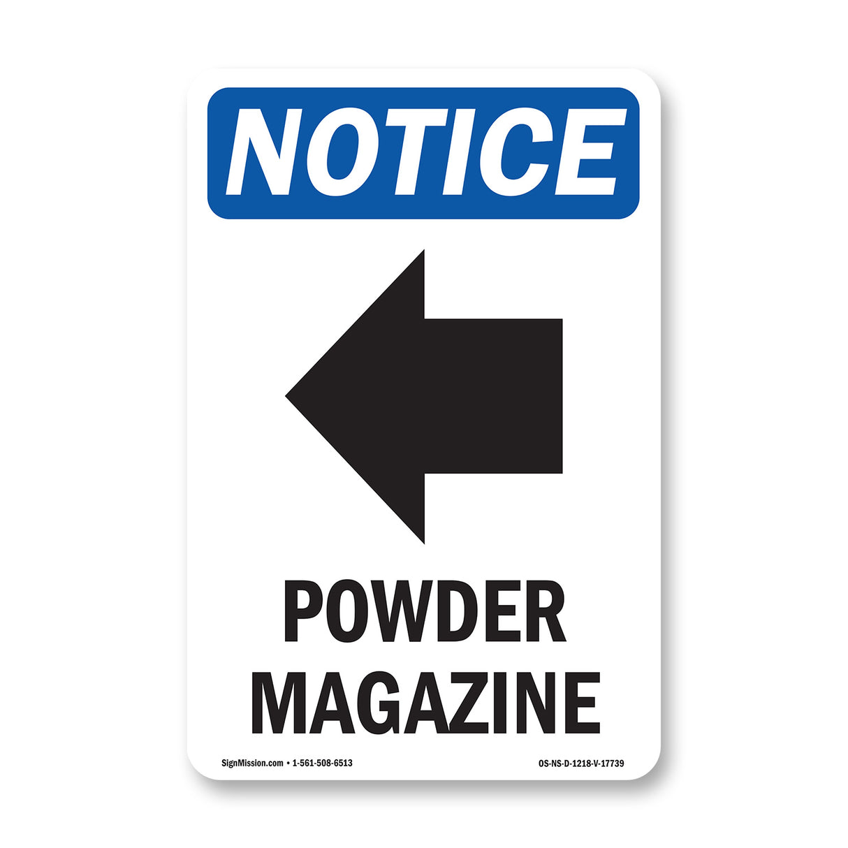 Powder Magazine [Left Arrow]