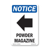 Powder Magazine [Left Arrow]