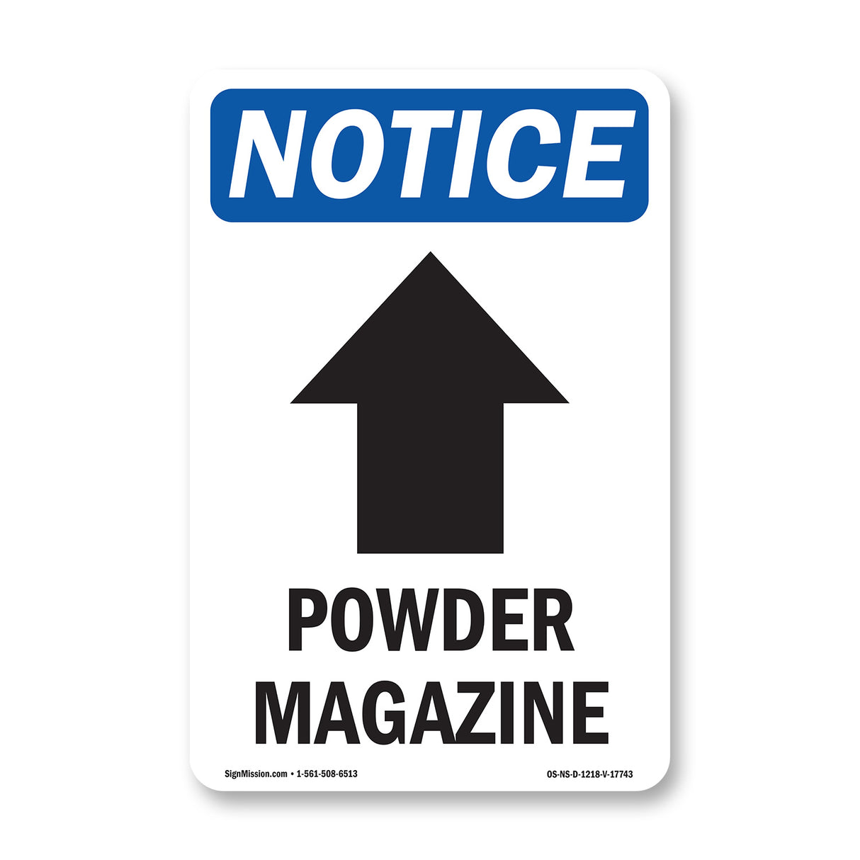 Powder Magazine [Up Arrow]