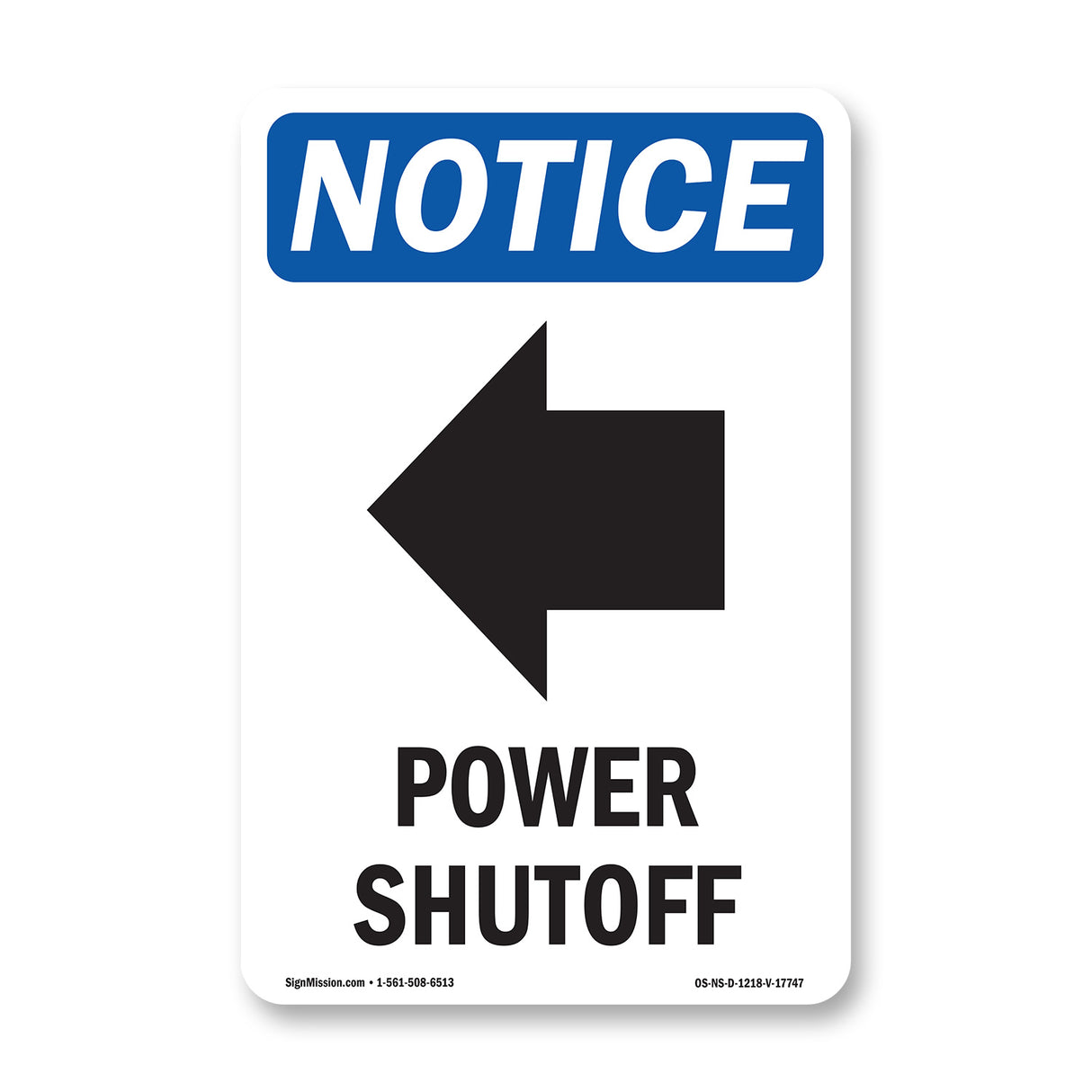 Power Shutoff [Left Arrow]
