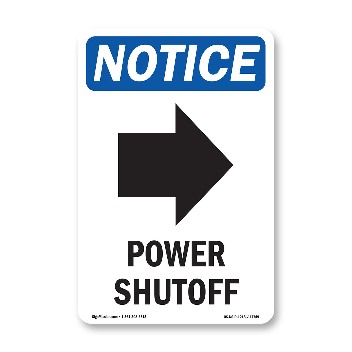 Power Shutoff [Right Arrow]