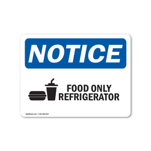 Food Only Refrigerator