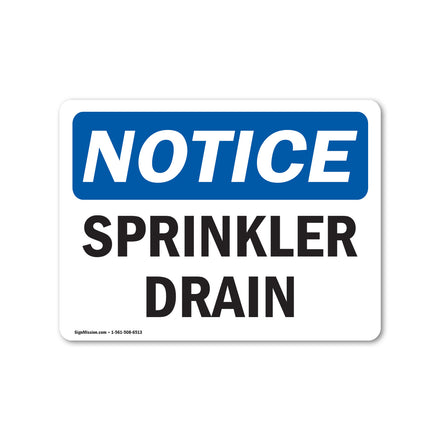 Sprinkler Drain