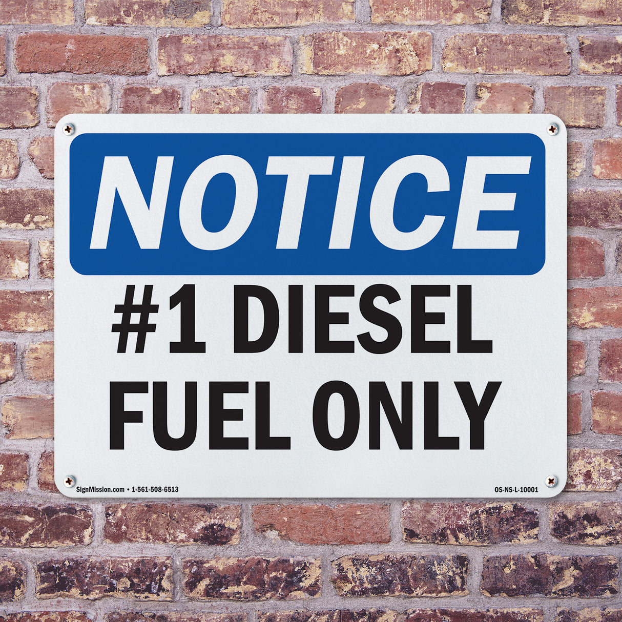#1 Diesel Fuel Only