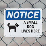 A Small Dog Lives Here