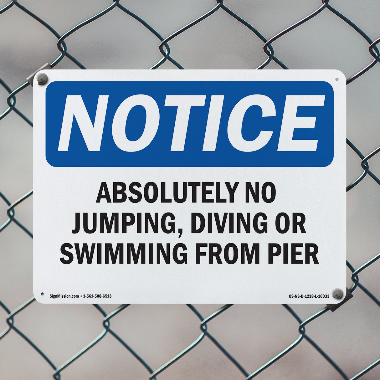 Absolutely No Jumping, Diving Or Swimming