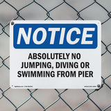 Absolutely No Jumping, Diving Or Swimming