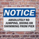 Absolutely No Jumping, Diving Or Swimming