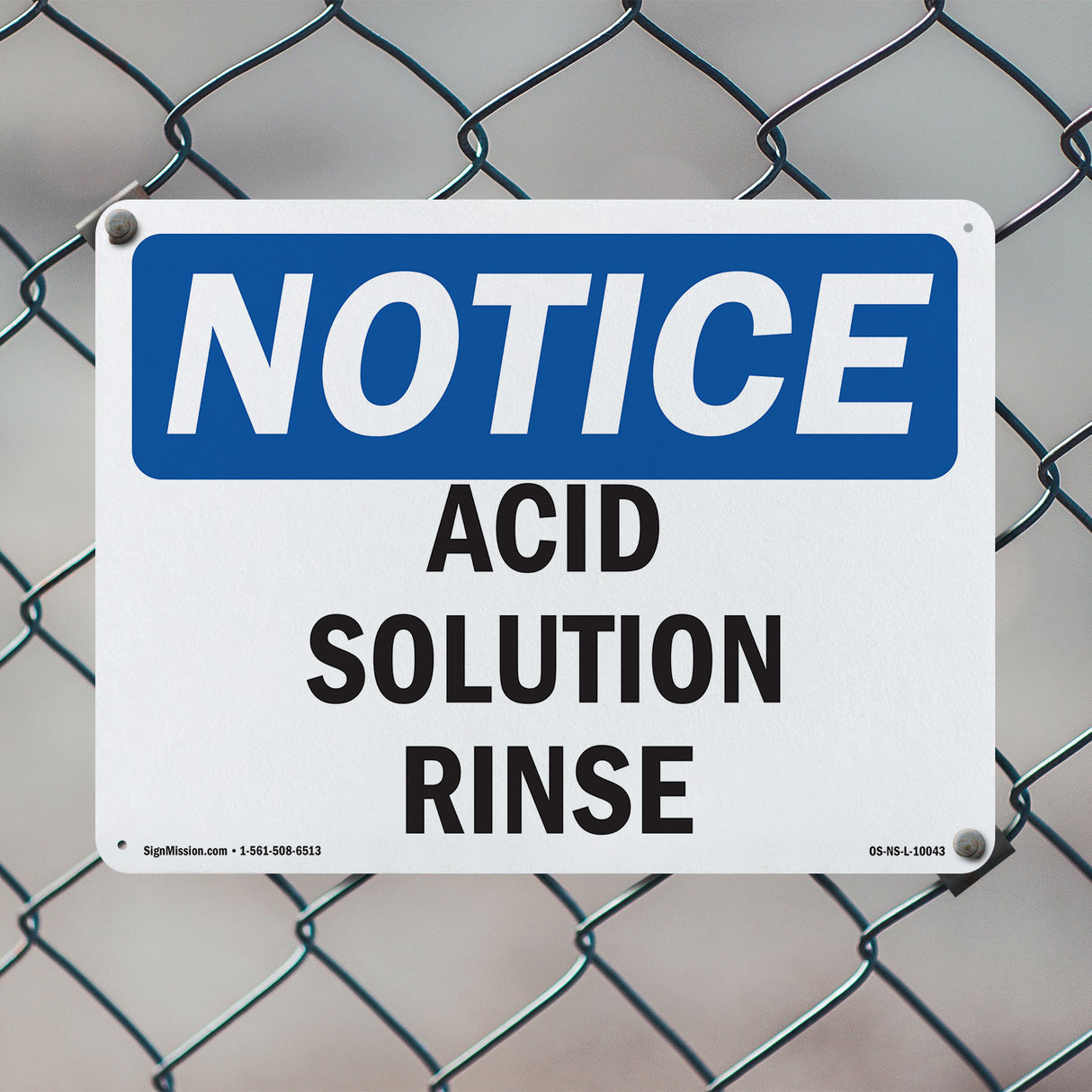 Acid Solution Rinse