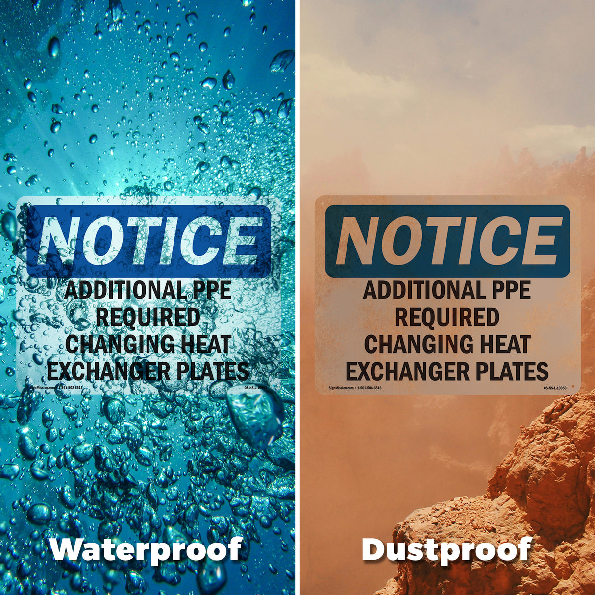 Additional PPE Required Changing Heat Exchanger