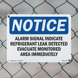 Alarm Signal Indicates Refrigerant Leak