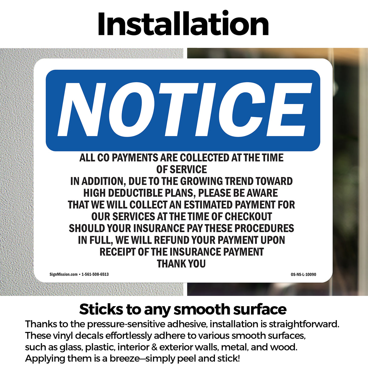 All Co-Payments Are Collected At The Time