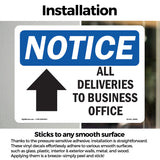 All Deliveries To Business Office