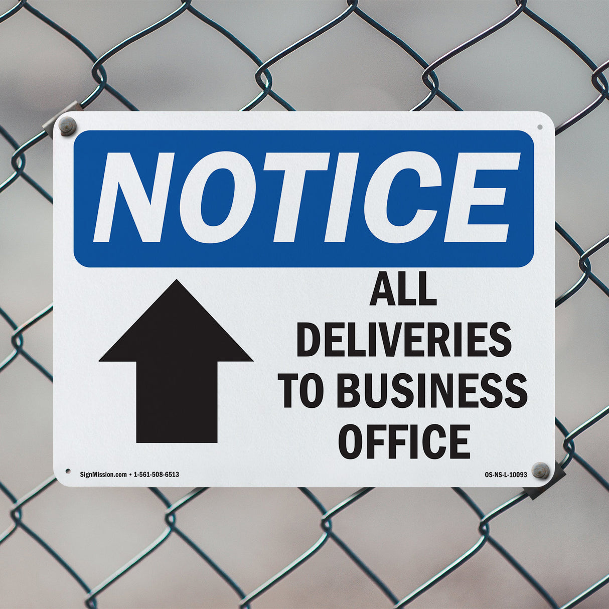 All Deliveries To Business Office