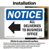 All Deliveries To Business Office