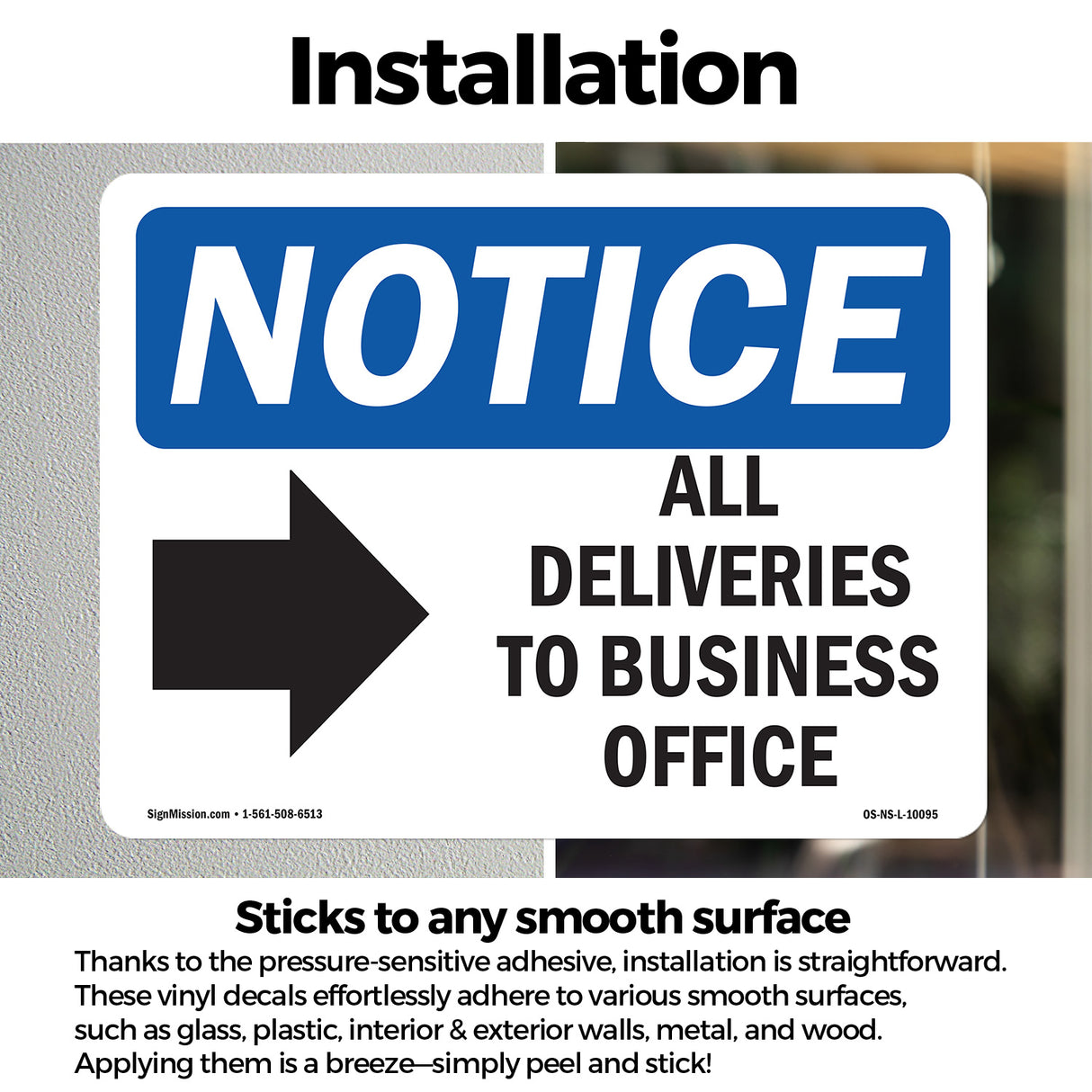 All Deliveries To Business Office