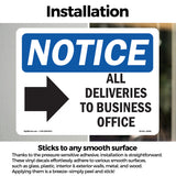 All Deliveries To Business Office