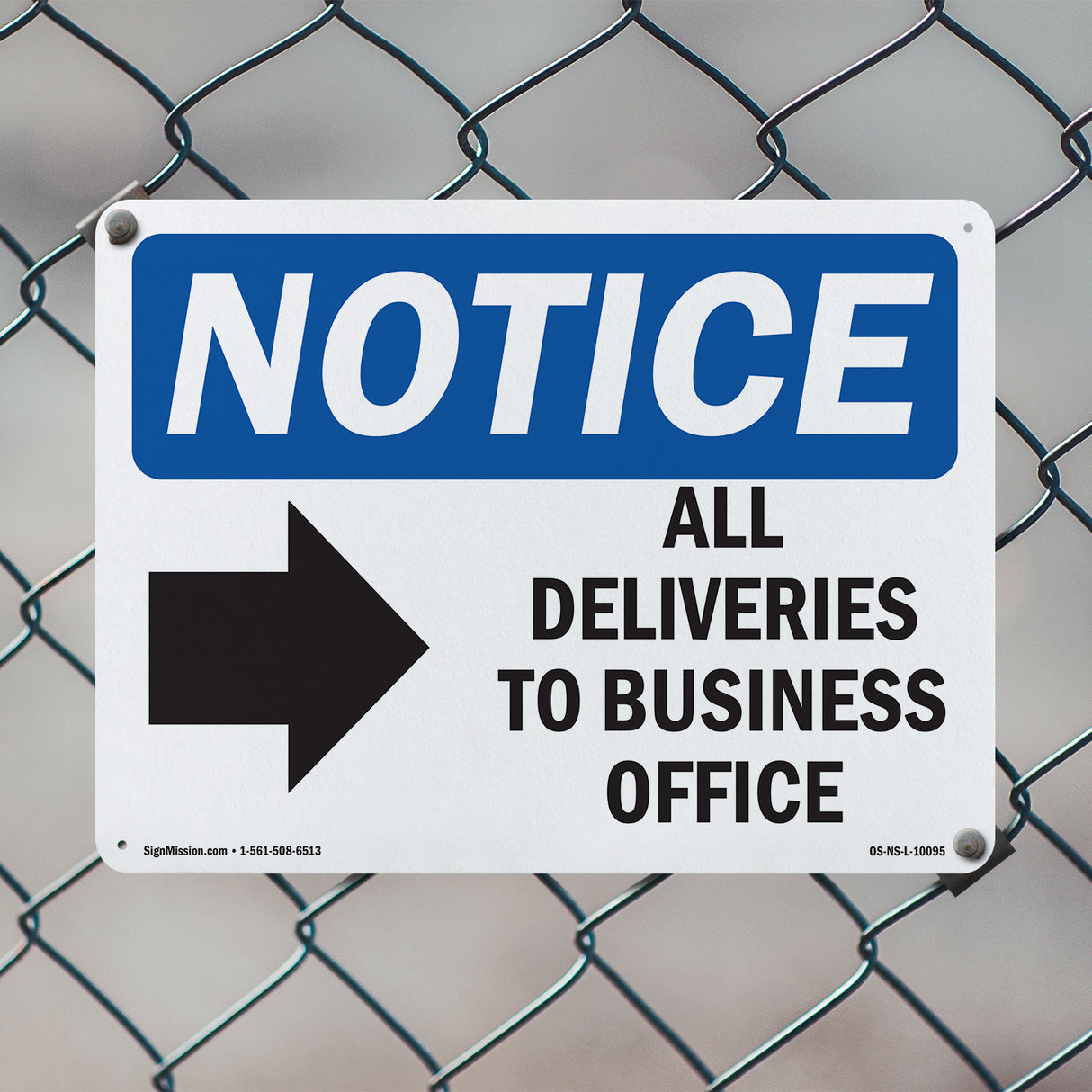 All Deliveries To Business Office