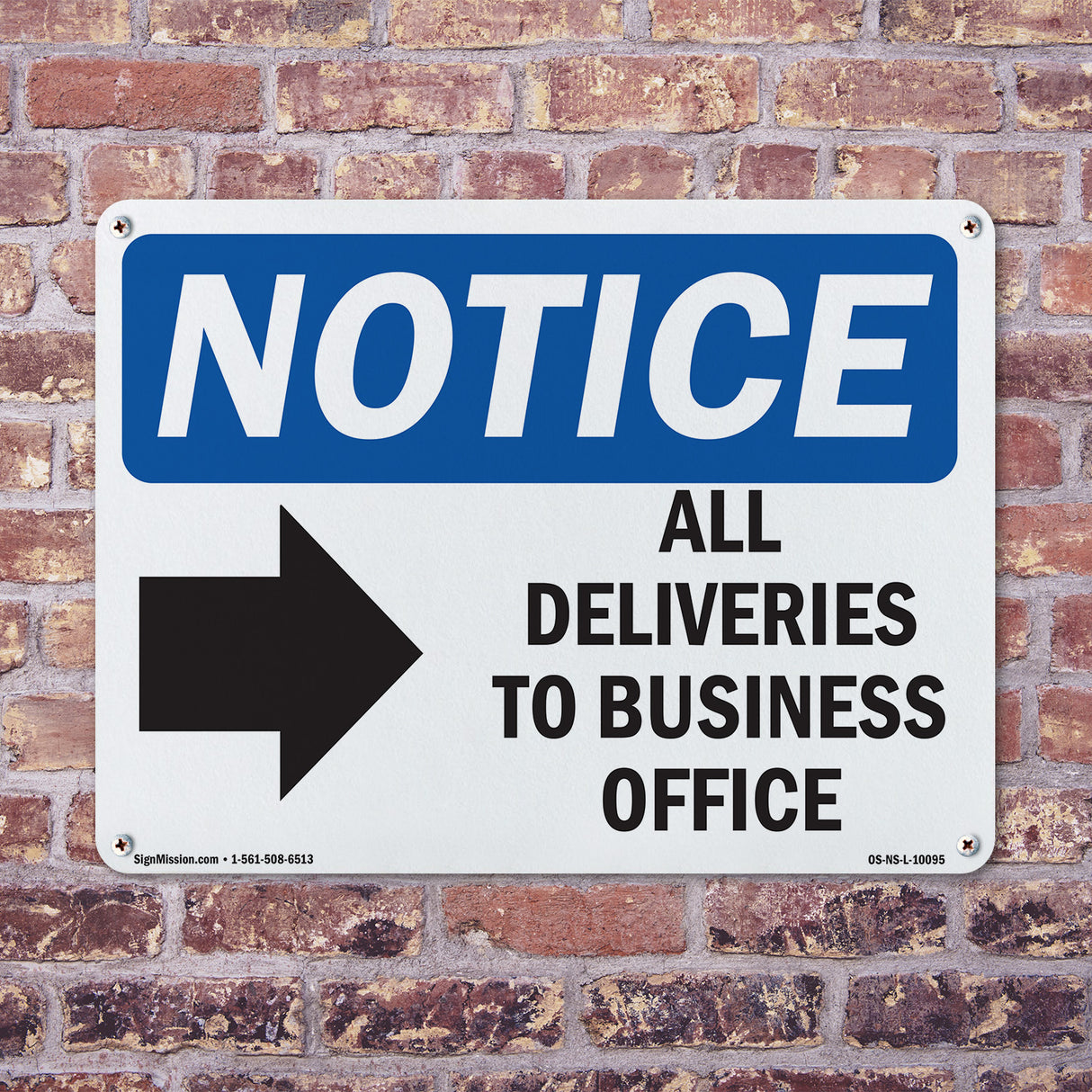 All Deliveries To Business Office