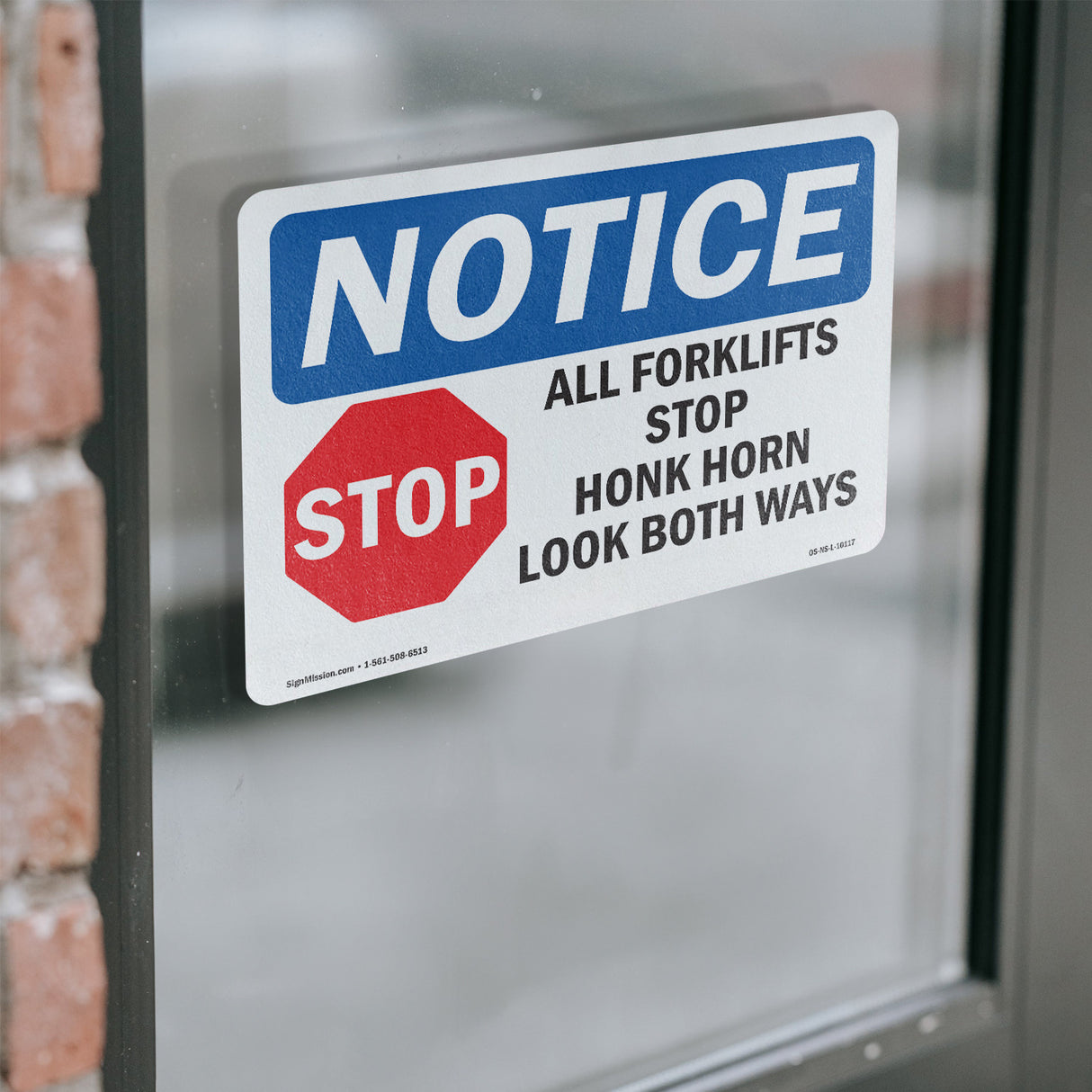 All Forklifts Stop Honk Horn