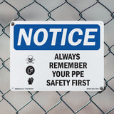 Always Remember Your PPE Safety First