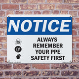 Always Remember Your PPE Safety First