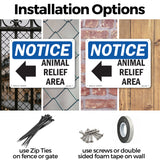 Animal Relief Area [Left Arrow]