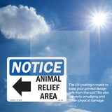 Animal Relief Area [Left Arrow]