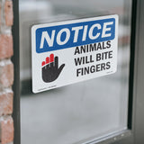 Animals Will Bite Fingers