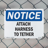 Attach Harness To Tether
