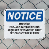Attention Frc Arc Rated Clothing Required