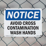 Avoid Cross Contamination Wash Hands