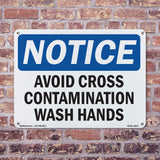 Avoid Cross Contamination Wash Hands