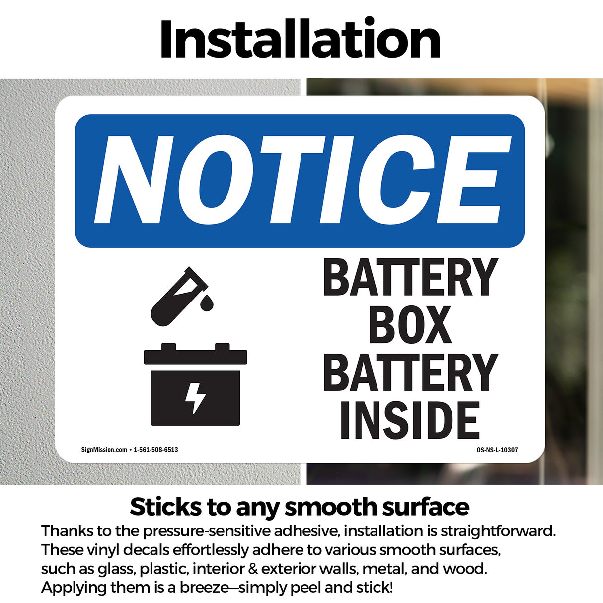 Battery Box Battery Inside