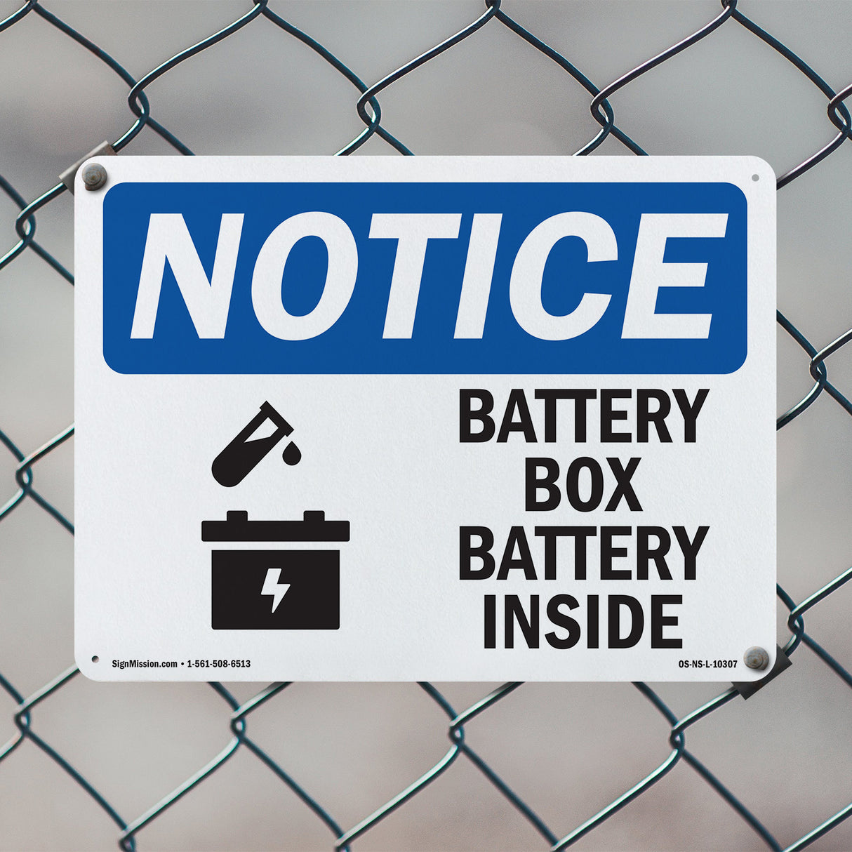 Battery Box Battery Inside